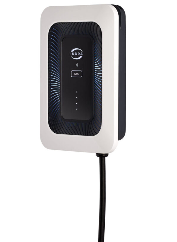 Indra Smart LUX™ 7.4kW Smart Charger 6m Tethered INDRA WHITE 1