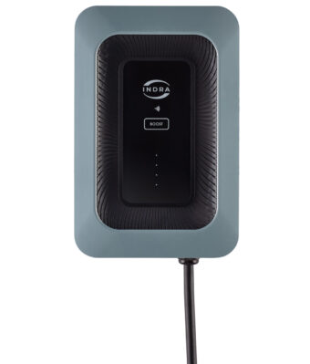 Indra Smart LUX™ 7.4kW Smart Charger 10m Tethered Elgar Grey
