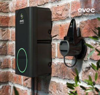 evec VEC04 22kW EV Charger With Tethered Cable, Type 2, Three Phase